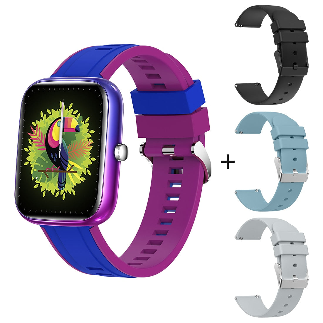 COLMI P8 BR 1,69 Zoll Smart Watch Männer Fitness Tracker IP67 Wasserdicht Bluetooth International Smartwatch für Android iOS Telefon