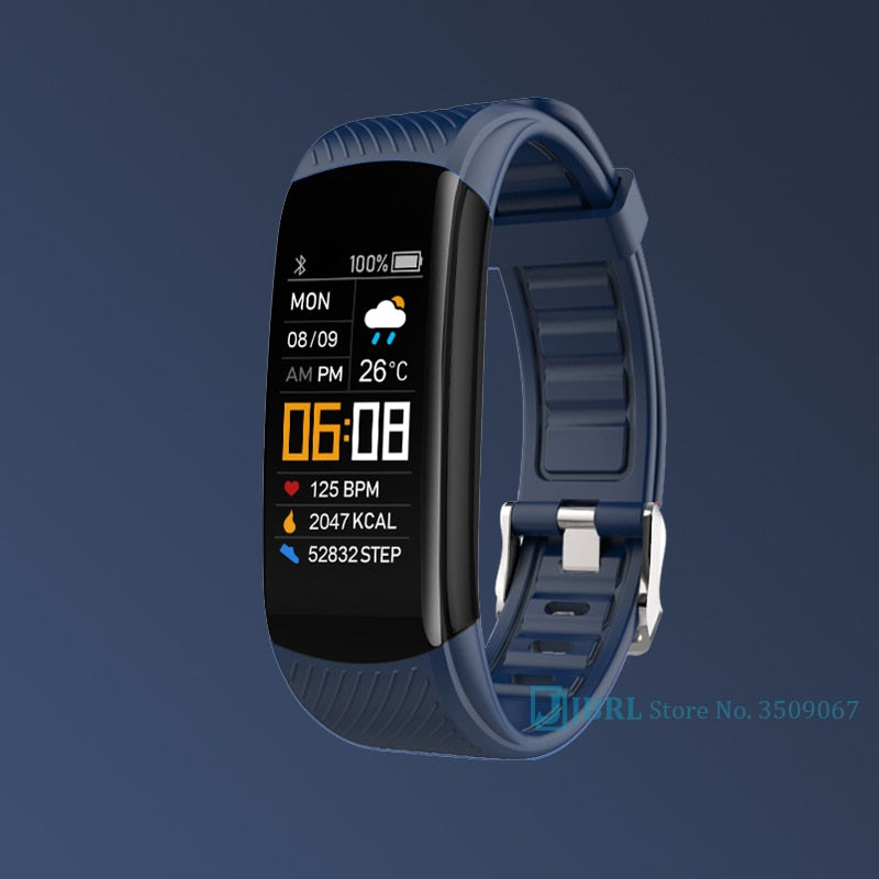 2021 Smart Watch Männer Frauen Sport Smartwatch Fitness Tracker Uhr für Android iOS Pulsmesser Elektronische Uhr Wasserdicht