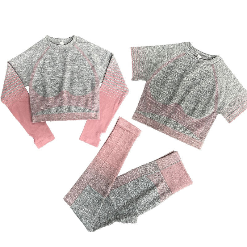 Damen Langarm Laufshirt atmungsaktiver Funktionsshirt , Yoga-Anzüge für Frauen