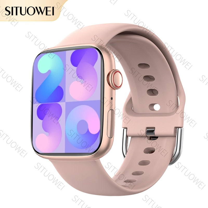 2022 NFC Smart Watch Männer Frauen Smartwatch Tür Zugang Unlock benutzerdefinierte Watch Face, Bluetooth Call Wireless Charging Fitness-Armband