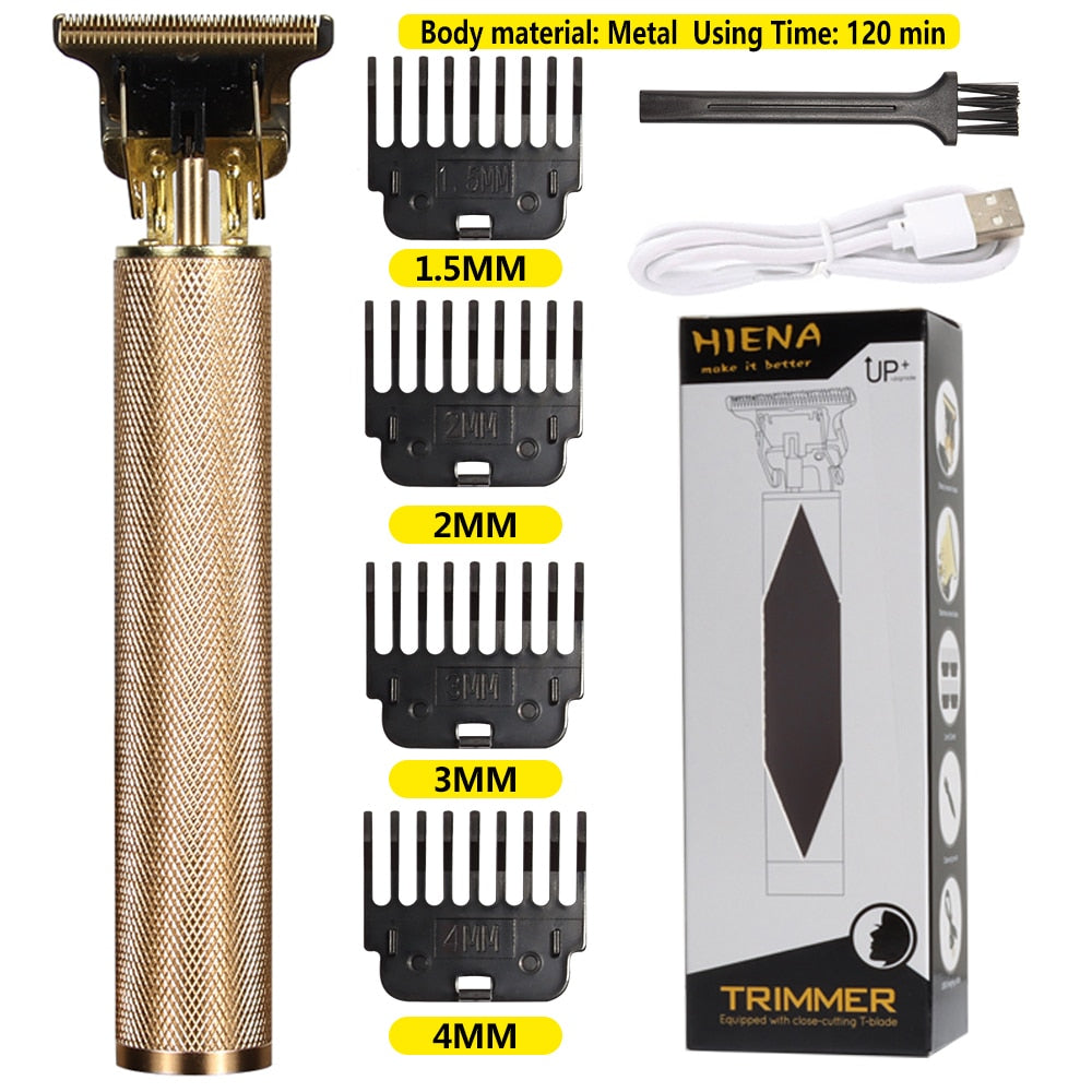 Wiederaufladbare USB Elektrische Haarschneidemaschine mit Trimmer für Männer