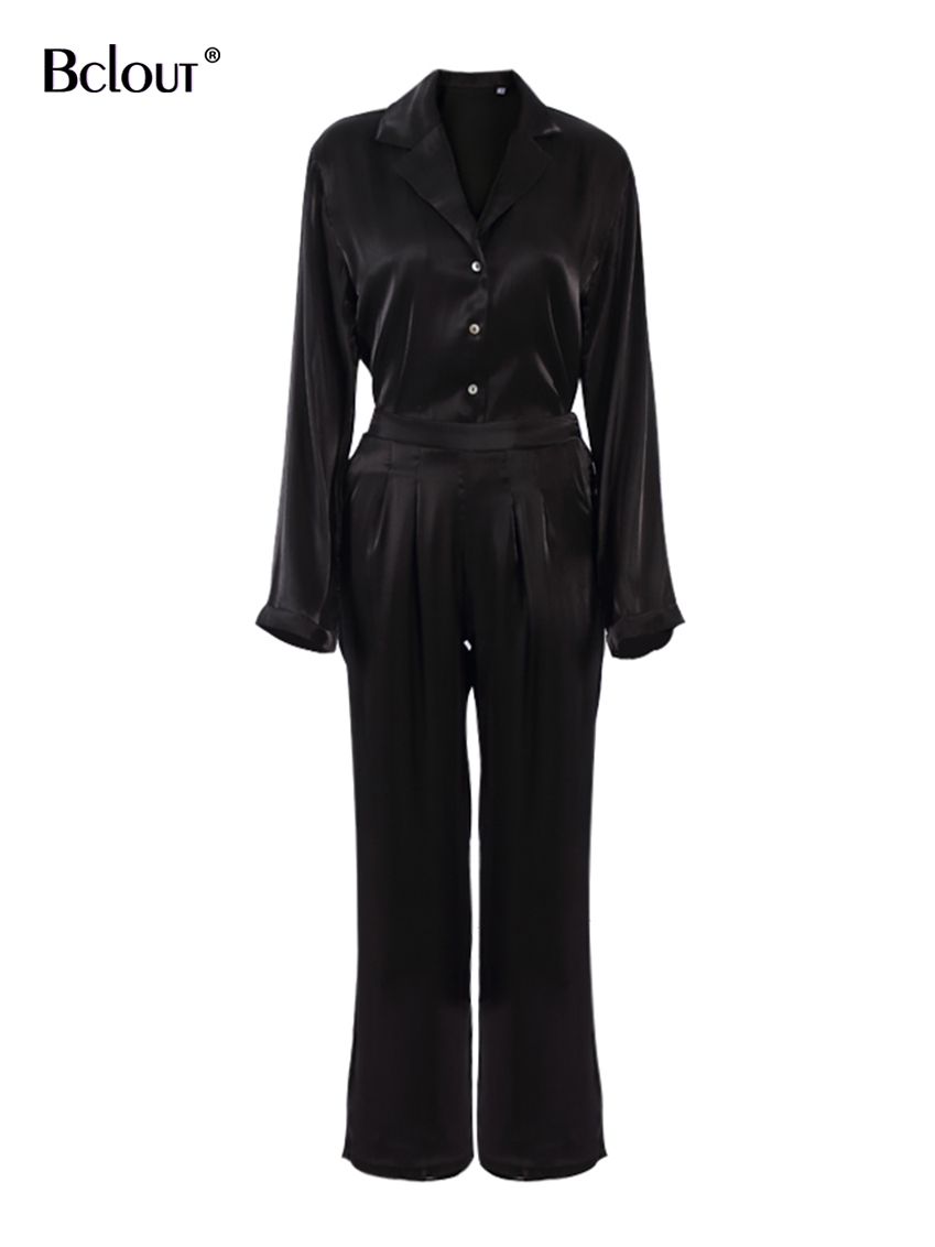 Frühling / Sommer Vintage 2-teiliges Top und Hohe Set, Weiblich Elegante Anzüge