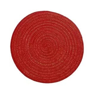 Tischsets für Esstisch, 1 PC, hitzebeständige Tischsets, schmutzabweisend, rutschfeste, waschbare PVC-Gewebe-Vinyl-Geschirr-Matte