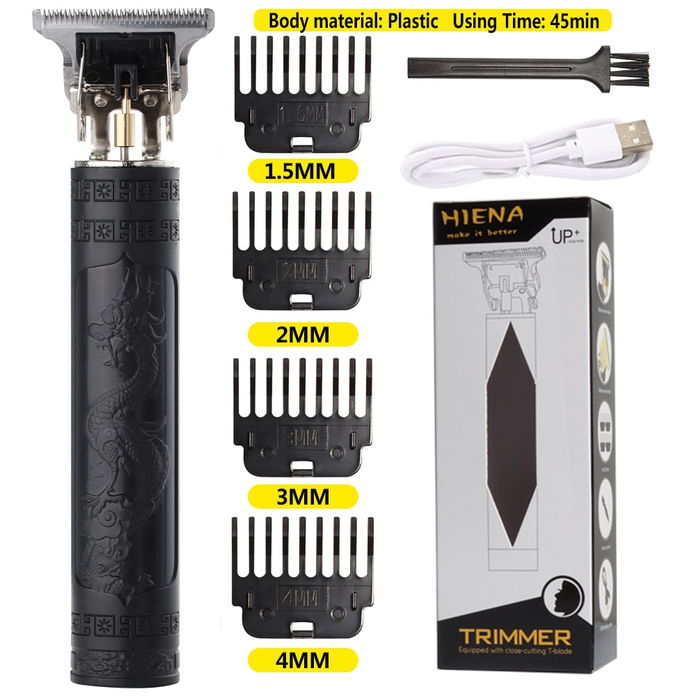 Wiederaufladbare USB Elektrische Haarschneidemaschine mit Trimmer für Männer