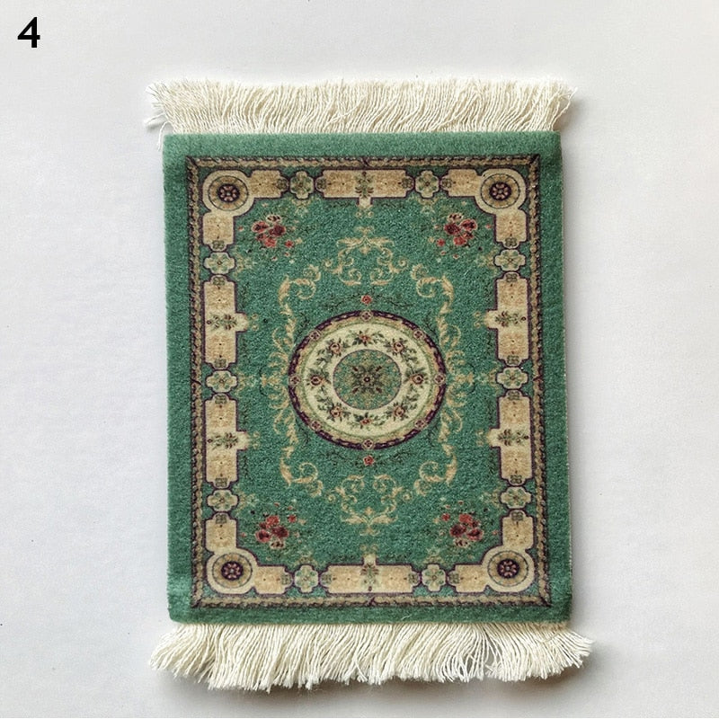 Handgefertigte böhmische Quaste Tischset, persische Retro rutschfeste Esstischmatte Küchenzubehör Dekoration Home Pad Untersetzer