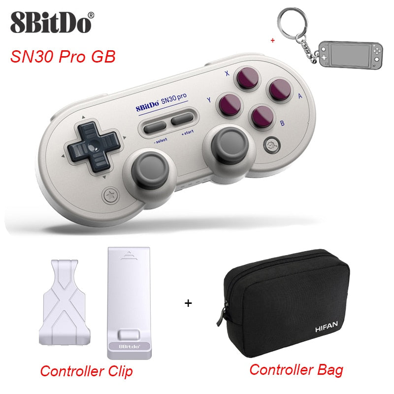 8Bitdo SN30 Pro Gamepad für Nintend Switch MacOS Android Controller, Wireless Bluetooth Controller Joystick für NS Switch