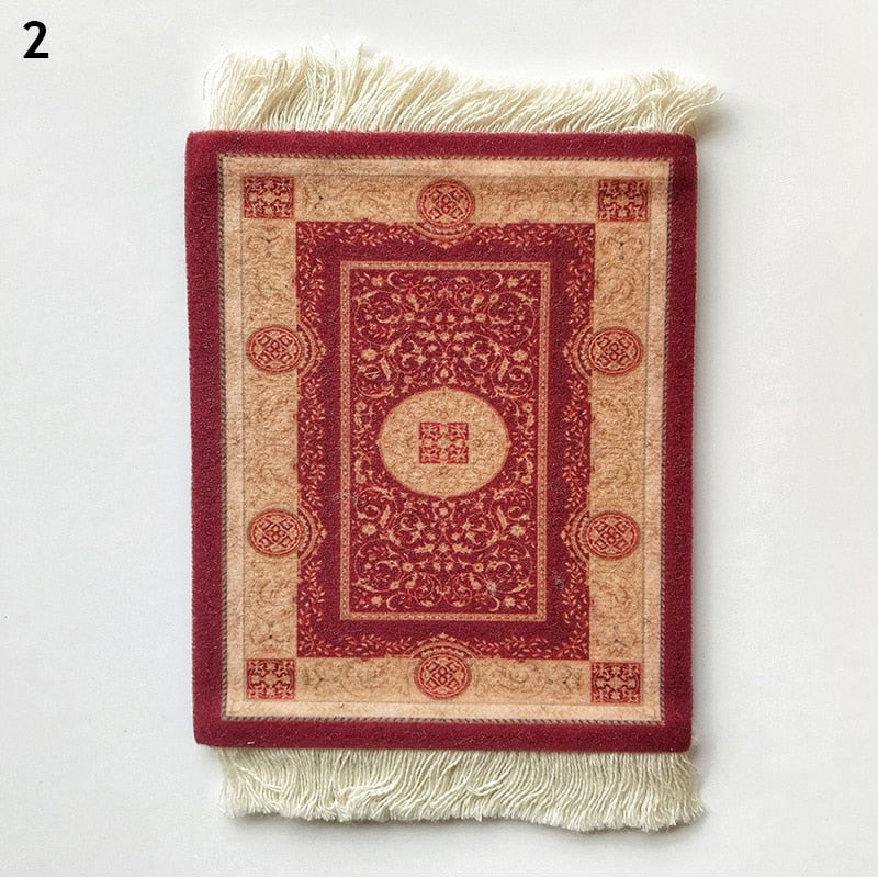 Handgefertigte böhmische Quaste Tischset, persische Retro rutschfeste Esstischmatte Küchenzubehör Dekoration Home Pad Untersetzer