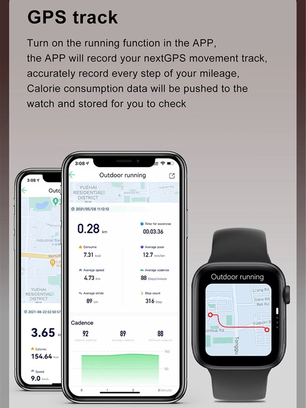 2022 1,9" Sport Smartwatch Männer Bluetooth Anruf Benutzerdefiniertes Zifferblatt NFC Frauen Fitness Smartwatch Pk DT7 W37 W27 Pro Smartwatch Serie 7
