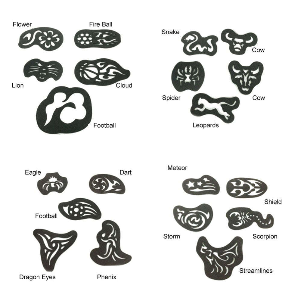 25pcs Tattoo Aufkleber Versorgung