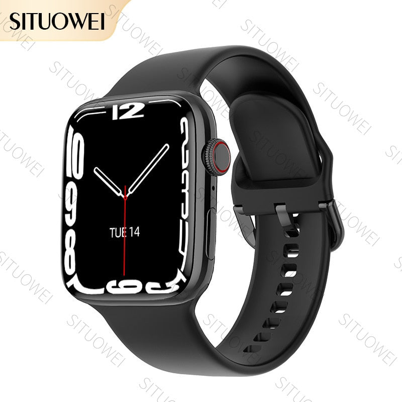 2022 NFC Smart Watch Männer Frauen Smartwatch Tür Zugang Unlock benutzerdefinierte Watch Face, Bluetooth Call Wireless Charging Fitness-Armband