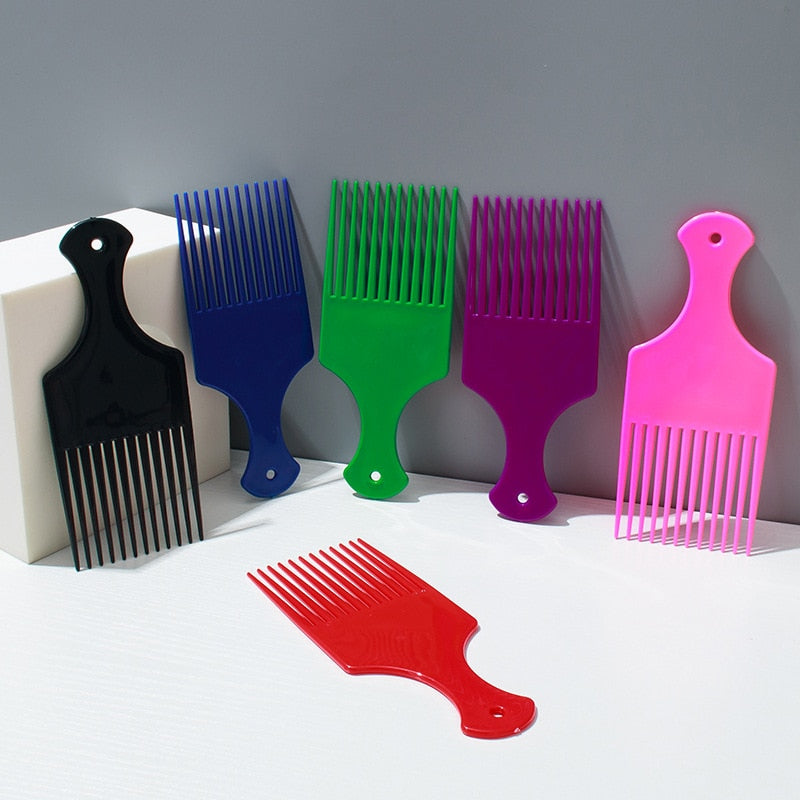 1 Stück breite Zähne Pinsel Pick Kamm, Gabel Haarbürste, Afro Kamm, Haar Pick Kamm