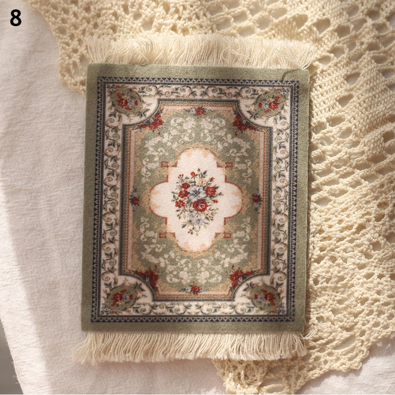 Handgefertigte böhmische Quaste Tischset, persische Retro rutschfeste Esstischmatte Küchenzubehör Dekoration Home Pad Untersetzer