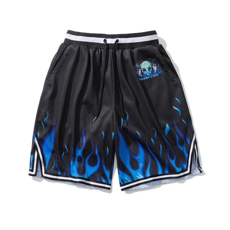 Basketball-Shorts für Herren, atmungsaktiv, Cartoons, Comics, Baggy-Shorts