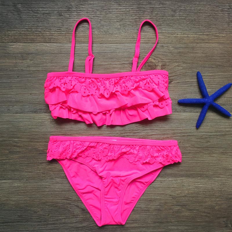 Badeanzug Bikini für 7- 16 Jährige Mädchen