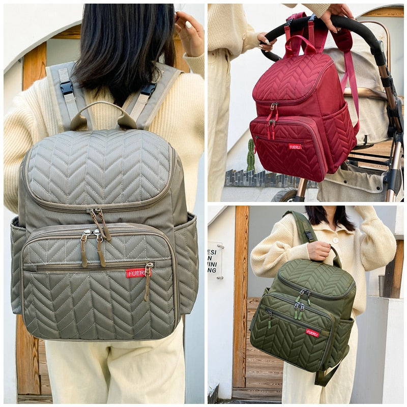 Baby Wickeltasche, Rücksack Mama Mutterschaft, Große Kapazität Baby Wickeltasche, Reiserücksäcke für Mama