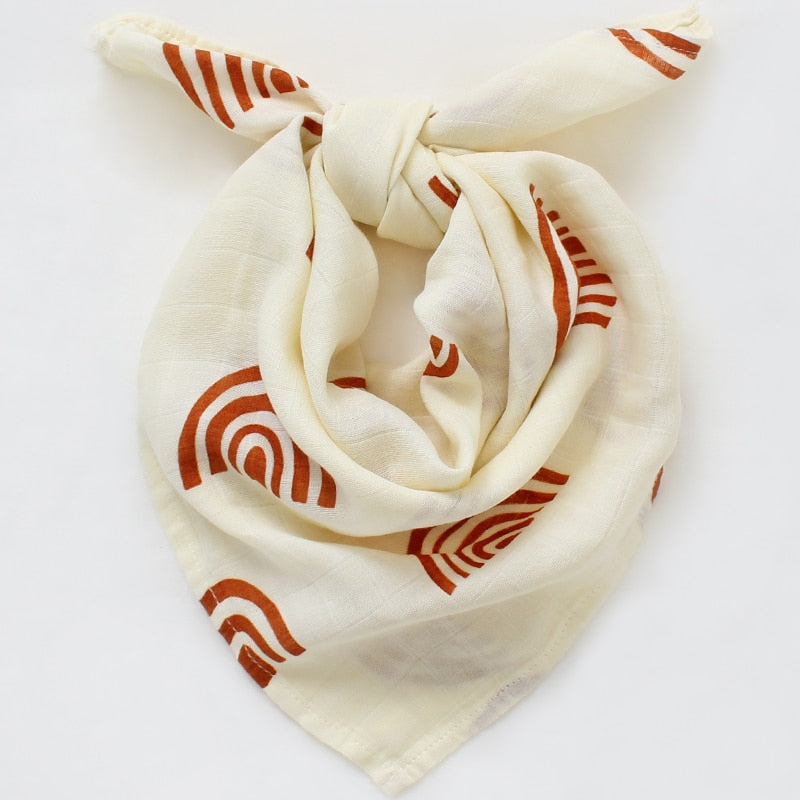 70% Bambus + 30% Baumwolle Lätzchen Baby Absorbierende Dreieckstuch