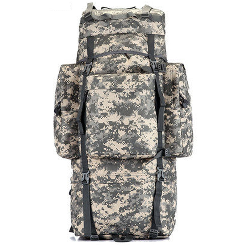 70L Herrenrücksack mit großer Kapazität, Hochwertiger wasserdichter Militärrucksack