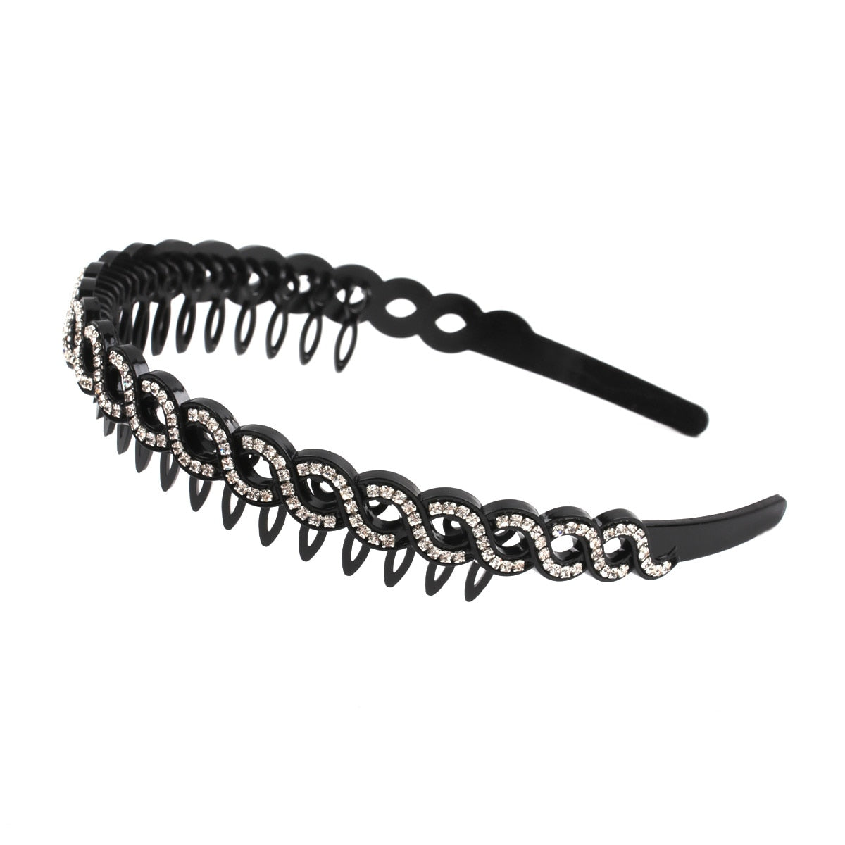 Mode Perle Nicht-Slip Strass elastische Haarbänder, Haarzubehör, Kopfschmuck