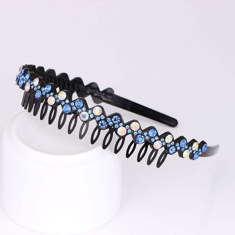 Mode Perle Nicht-Slip Strass elastische Haarbänder, Haarzubehör, Kopfschmuck