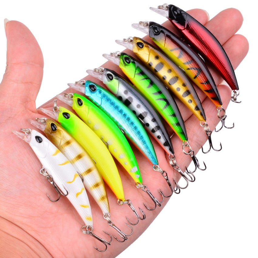 Langsam Gemischte Angeln Locken Set, Künstliche harten Köder