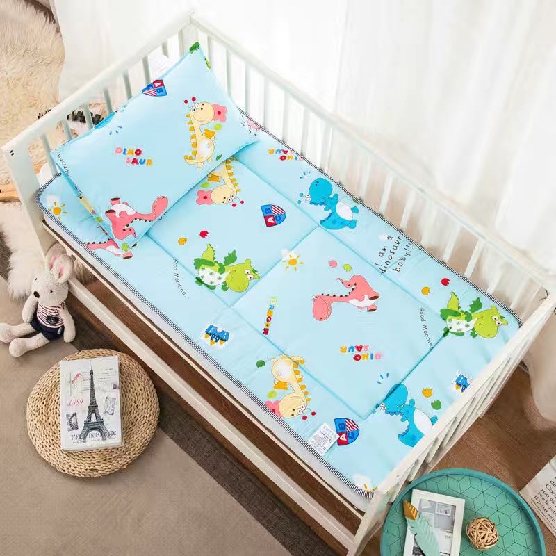 Krippe Matratze Kleinkinderbett Matratzenauflage Doppelseiten, Matratzenauflage für Babybetten 120x60cm