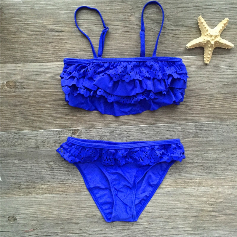 Badeanzug Bikini für 7- 16 Jährige Mädchen