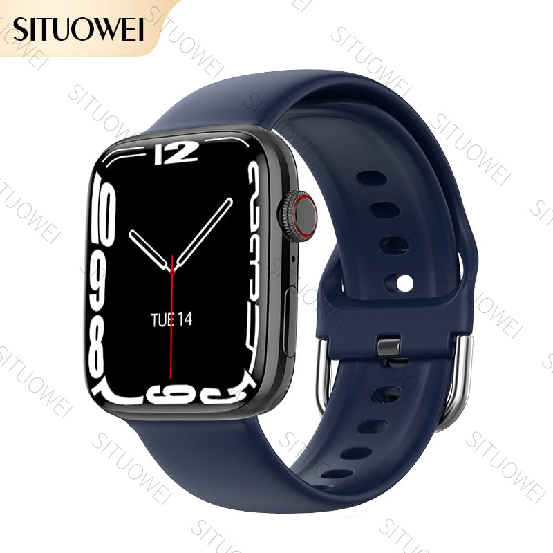 2022 NFC Smart Watch Männer Frauen Smartwatch Tür Zugang Unlock benutzerdefinierte Watch Face, Bluetooth Call Wireless Charging Fitness-Armband