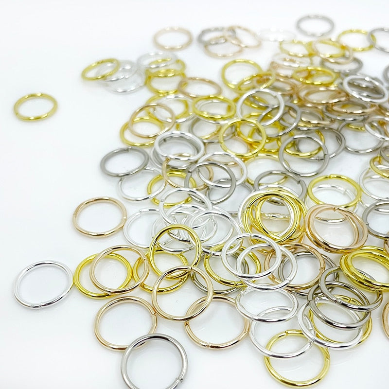50Pcs/lot Mix Color Charms Hair Braid Dread Dreadlock Beads Clips Cuffs Rings Jewelry Dreadlock Clasps Accessories Hair Rings