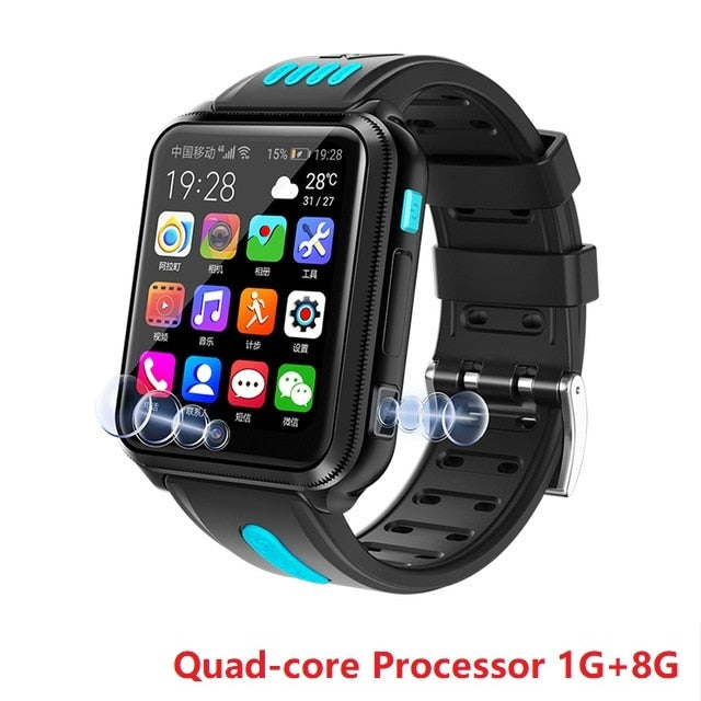 4G GPS Smartwatch für Kinder & Jungendliche, Wifi, Android 9.0