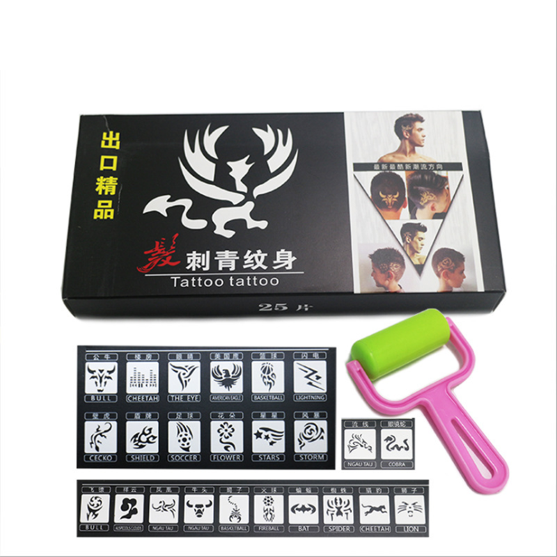 25pcs Tattoo Aufkleber Versorgung