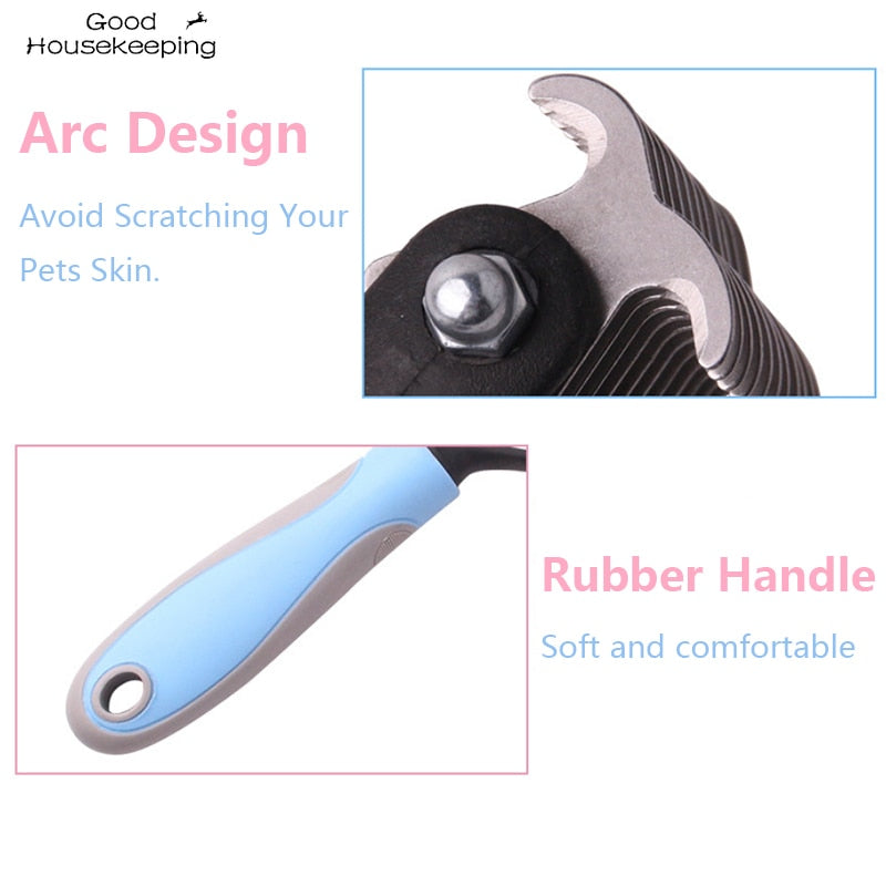 Haustiere Fell Knotenschneider Hund Grooming, Schuppenbildung Tools Haustier Haarentfernung, Kamm Bürste Doppelseitige Haustier Produkte