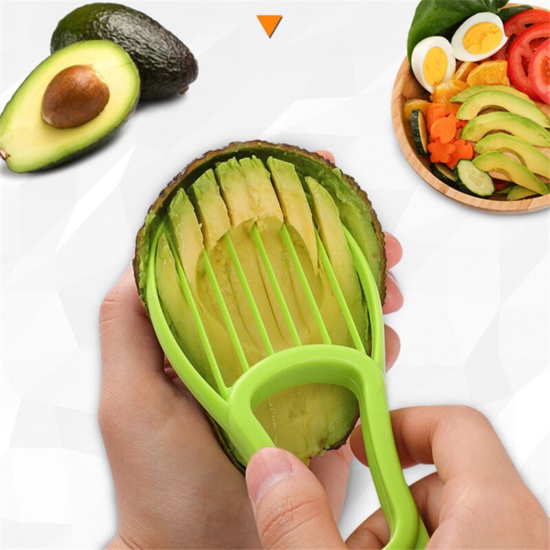 3 in 1 Avocado Splitter Multifunktion, Fruchtschäler & Fruchtfleisch Separator aus Kunststoff