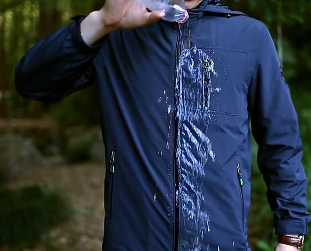 Herren Windbreaker Jacken, Wasserdichte Freizeitmantel