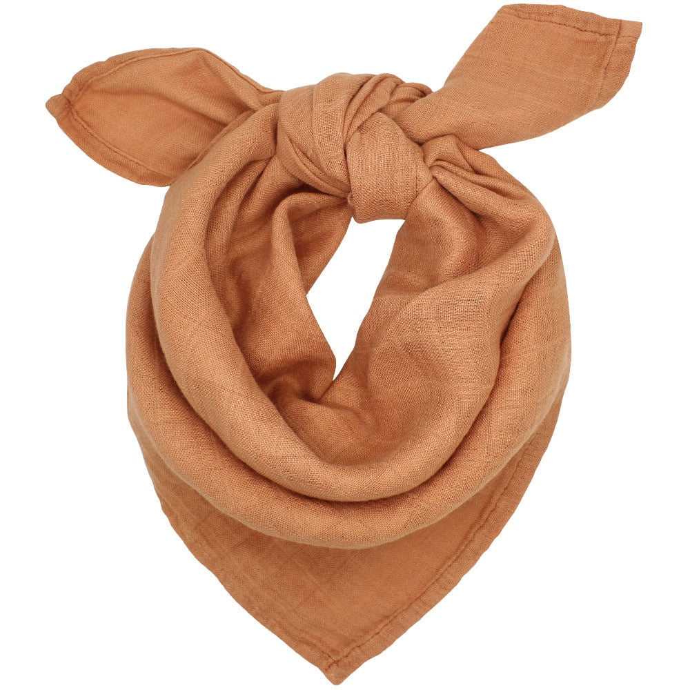 70% Bambus + 30% Baumwolle Lätzchen Baby Absorbierende Dreieckstuch