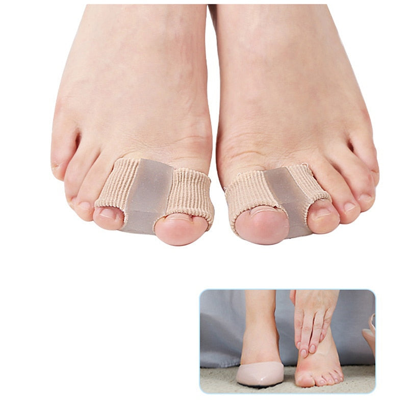 Schlauchbandagen Silikon Zehenstrecker & Daumen Finger Korrektur