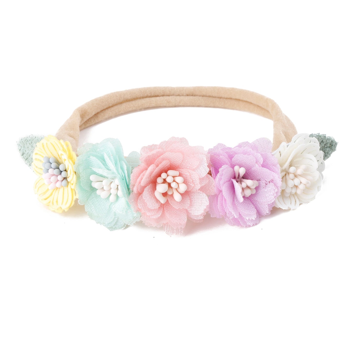 Baby Mädchen Stirnband Nettes Baby elastisches Haarband Neugeborenen Kopf Blume, Kleinkind Stirnband, Kopfbedeckung Kinder Zubehör