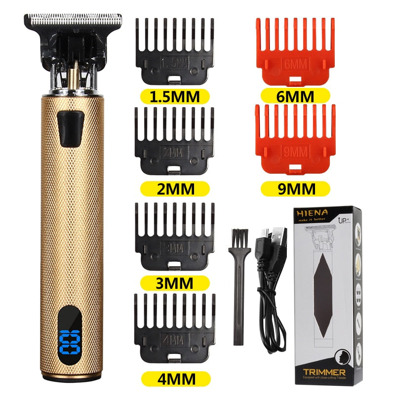 Wiederaufladbare USB Elektrische Haarschneidemaschine mit Trimmer für Männer