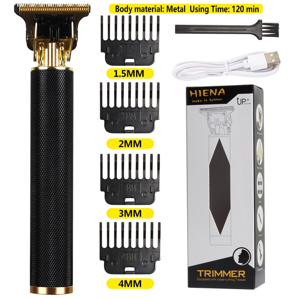 Wiederaufladbare USB Elektrische Haarschneidemaschine mit Trimmer für Männer