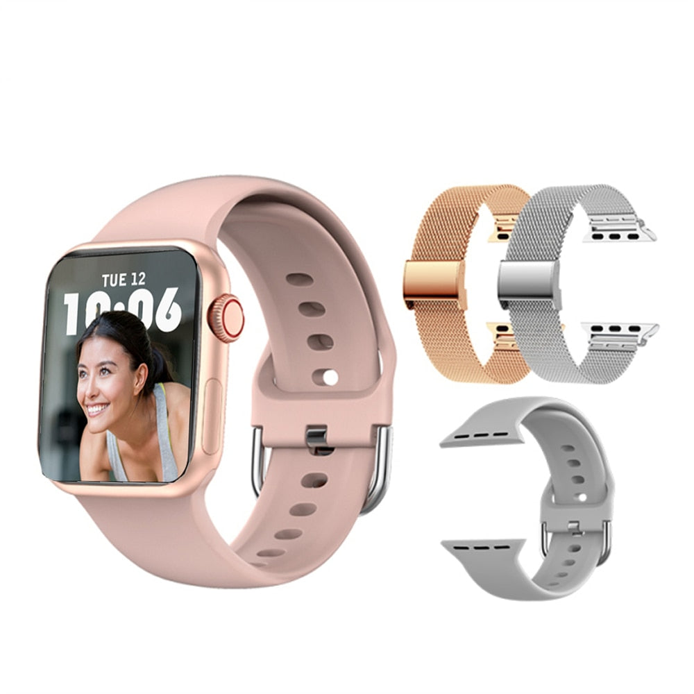 2022 1,9" Sport Smartwatch Männer Bluetooth Anruf Benutzerdefiniertes Zifferblatt NFC Frauen Fitness Smartwatch Pk DT7 W37 W27 Pro Smartwatch Serie 7