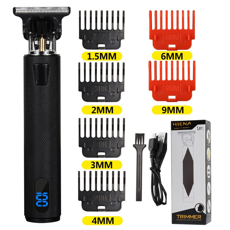 Wiederaufladbare USB Elektrische Haarschneidemaschine mit Trimmer für Männer