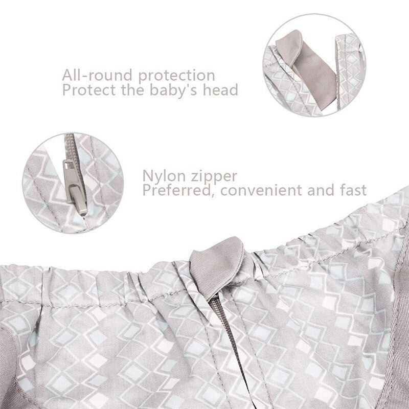 Babytrage aus natürlichen Baumwolle, Ergonomische Babytrage