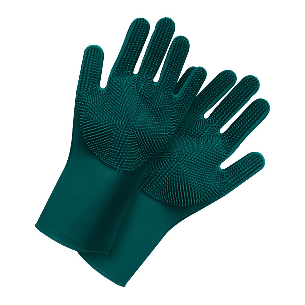 Magic Pet Grooming Handschuhe aus Silikon Spülhandschuhe für Haushalt, Auto, Gummi Küche für Reinigungswerkzeug