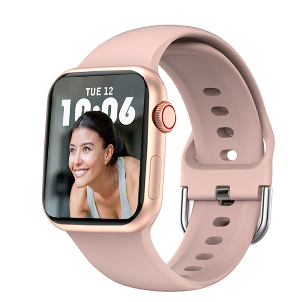 2022 1,9" Sport Smartwatch Männer Bluetooth Anruf Benutzerdefiniertes Zifferblatt NFC Frauen Fitness Smartwatch Pk DT7 W37 W27 Pro Smartwatch Serie 7