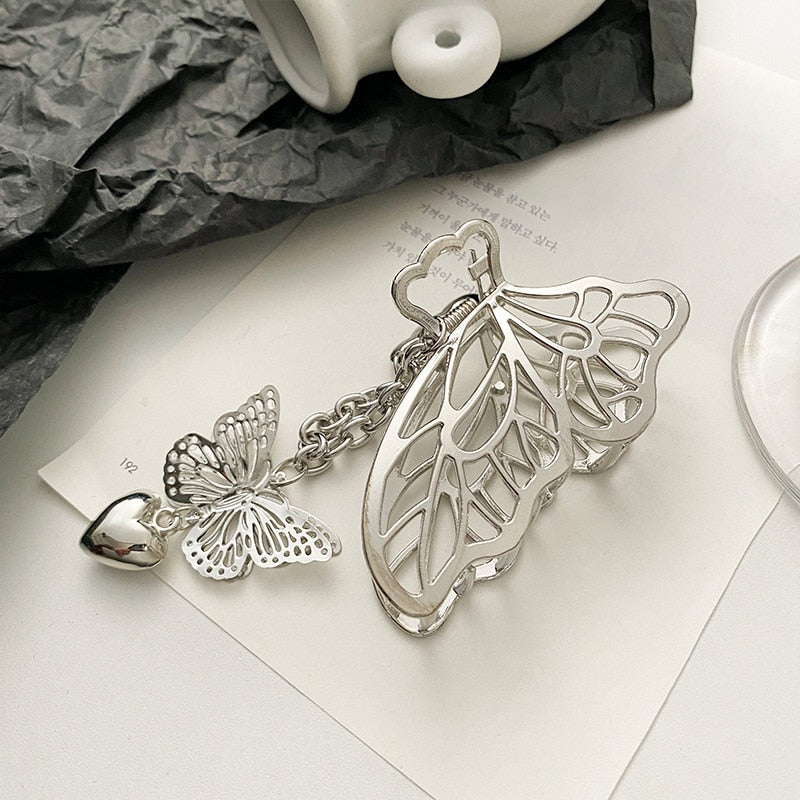 Frauen Geometrische Haarschmuck für Damen, Metall Haarspangen Mode