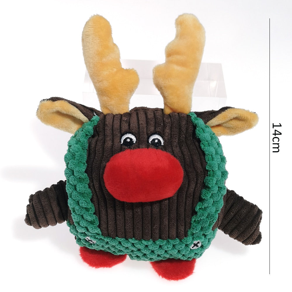 Fun Pet Toy Eselform Cord Kauspielzeug für Hunde Welpen Quietscher quietschende Plüschknochen Backenzahn, Hundespielzeug, Haustiertraining & Hundezubehör