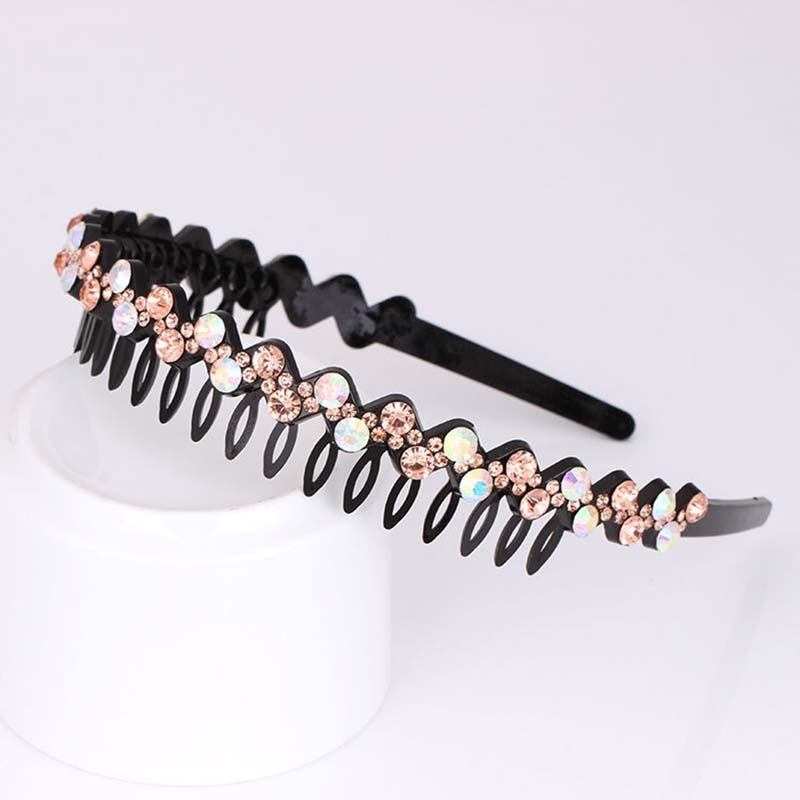 Mode Perle Nicht-Slip Strass elastische Haarbänder, Haarzubehör, Kopfschmuck
