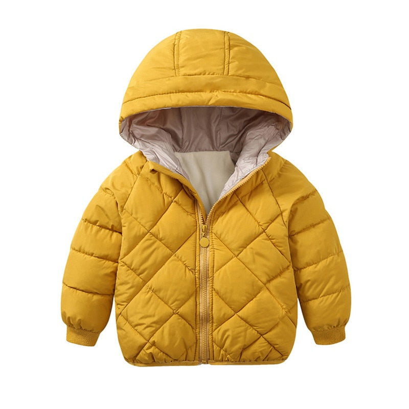 Mädchen Winterjacke 2023 mit Kapuze