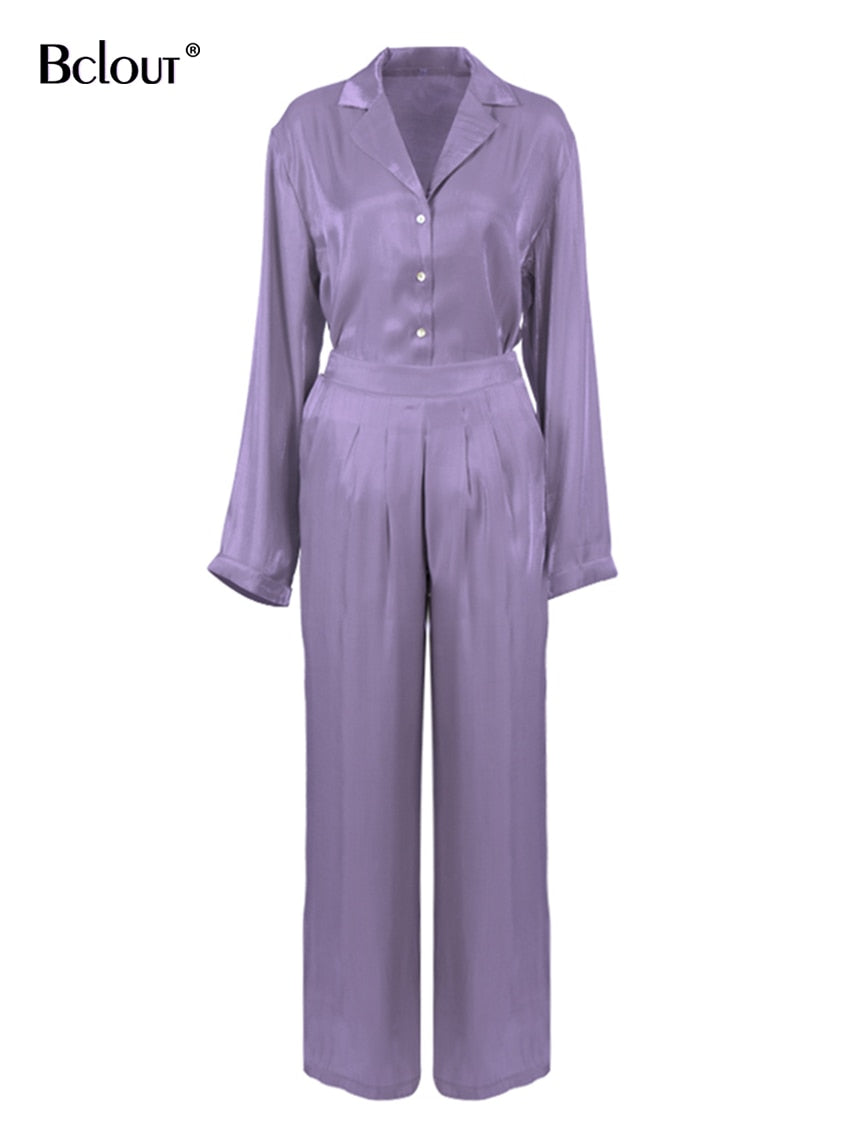Frühling / Sommer Vintage 2-teiliges Top und Hohe Set, Weiblich Elegante Anzüge