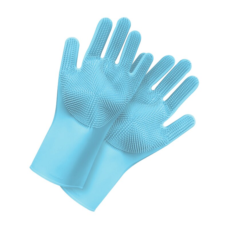 Magic Pet Grooming Handschuhe aus Silikon Spülhandschuhe für Haushalt, Auto, Gummi Küche für Reinigungswerkzeug