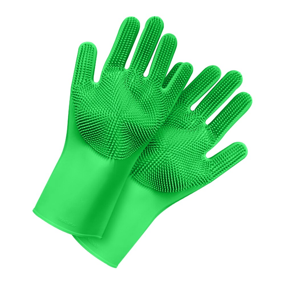 Magic Pet Grooming Handschuhe aus Silikon Spülhandschuhe für Haushalt, Auto, Gummi Küche für Reinigungswerkzeug